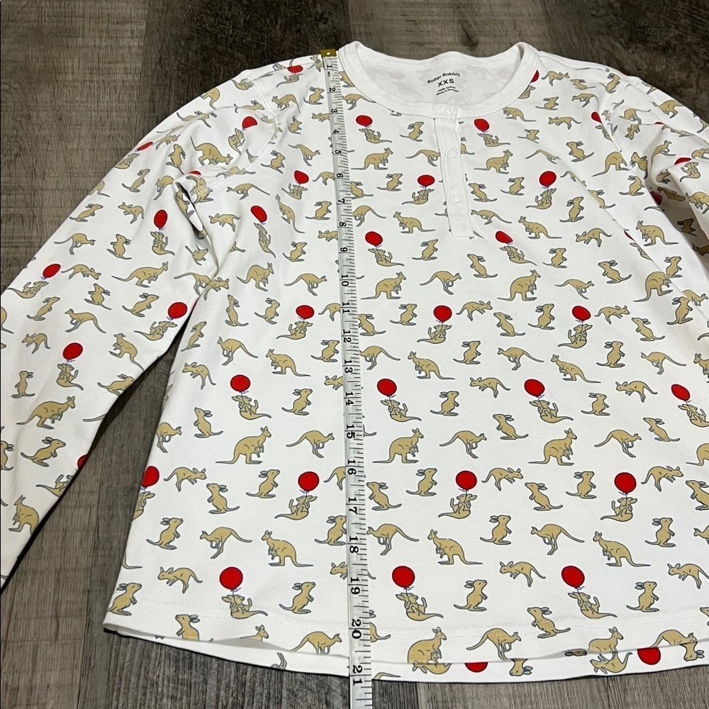 Roller Rabbit Lochie the Roo Pajama Set size XXS - Picture 10 of 15